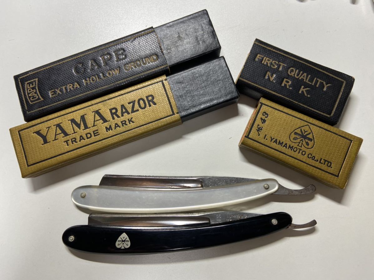 03山105 理容 カミソリ 剃刀 西洋剃刀 CAPE YAMA RAZOR まとめ 西洋