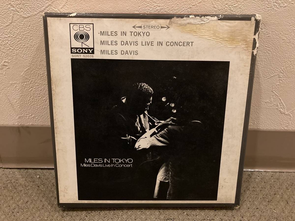  国内オープンリール マイルス デイビス／マイルス イン トーキョー SONT-52028 Miles Davis デイヴィス reel to reel(ジャズ一般)｜売買されたオークション情報、yahooの商品情報をアーカイブ公開 - オ ジャズ一般