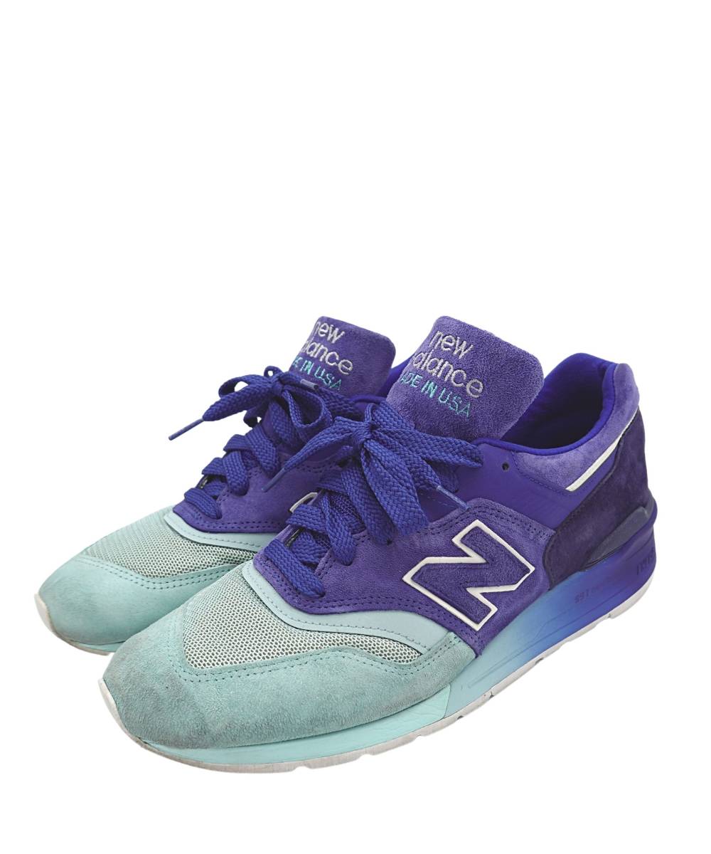 New Balance ニューバランス　M997NSB スニーカ メンズ 28.5 水色×ブルー made in USA　正規品　中古品