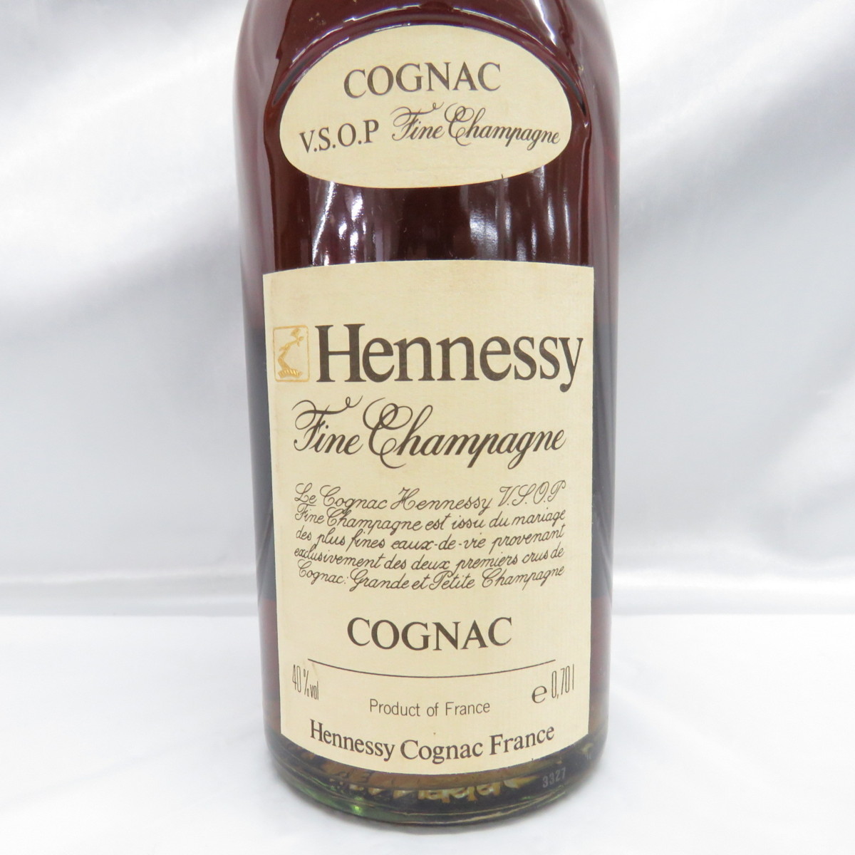 未開栓】Hennessy ヘネシー VSOP ファインシャンパーニュ ブランデー