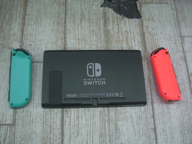 Hc2743-092♪【80】新型 Nintendo Switch Joy-Con(L)ネオンブルー/(R