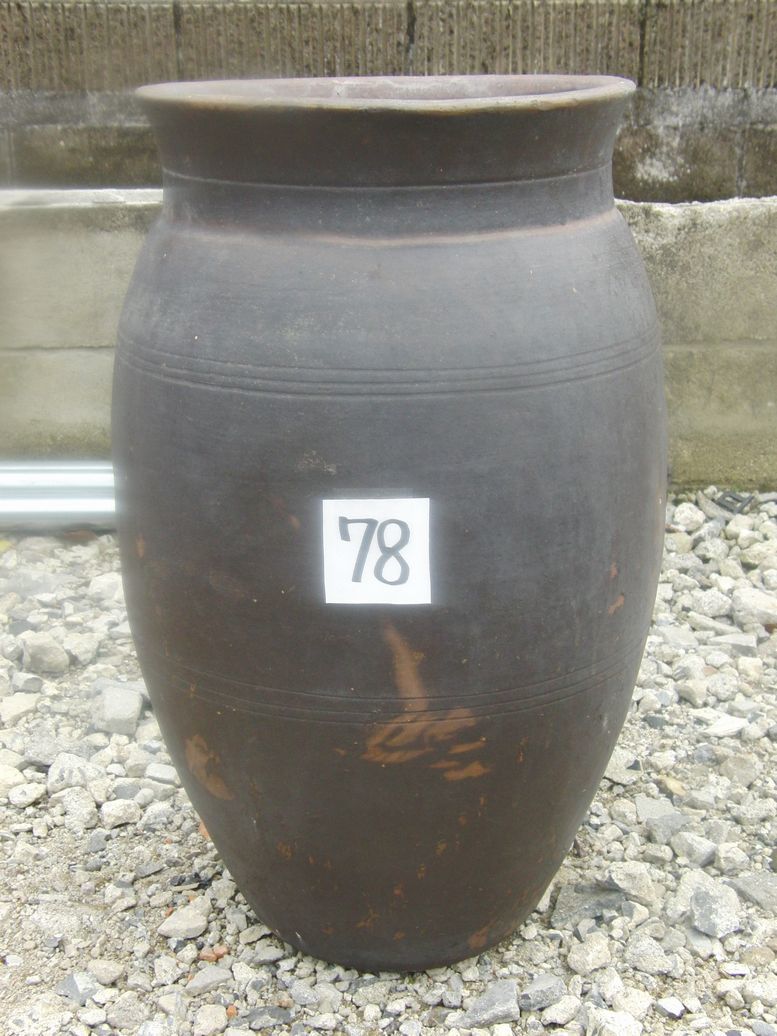 唐津焼 公式通販 - | 唐津焼の古い甕(78)高さ約63cm＊かめ壷