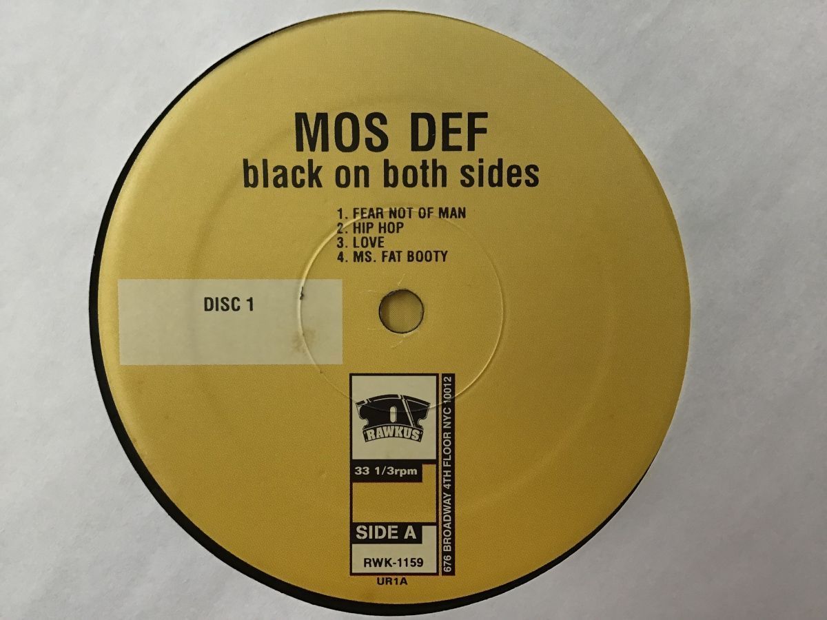 Both Black Mos On - Def Sides Vinyl Music – .com Record 2LP 0 (LP