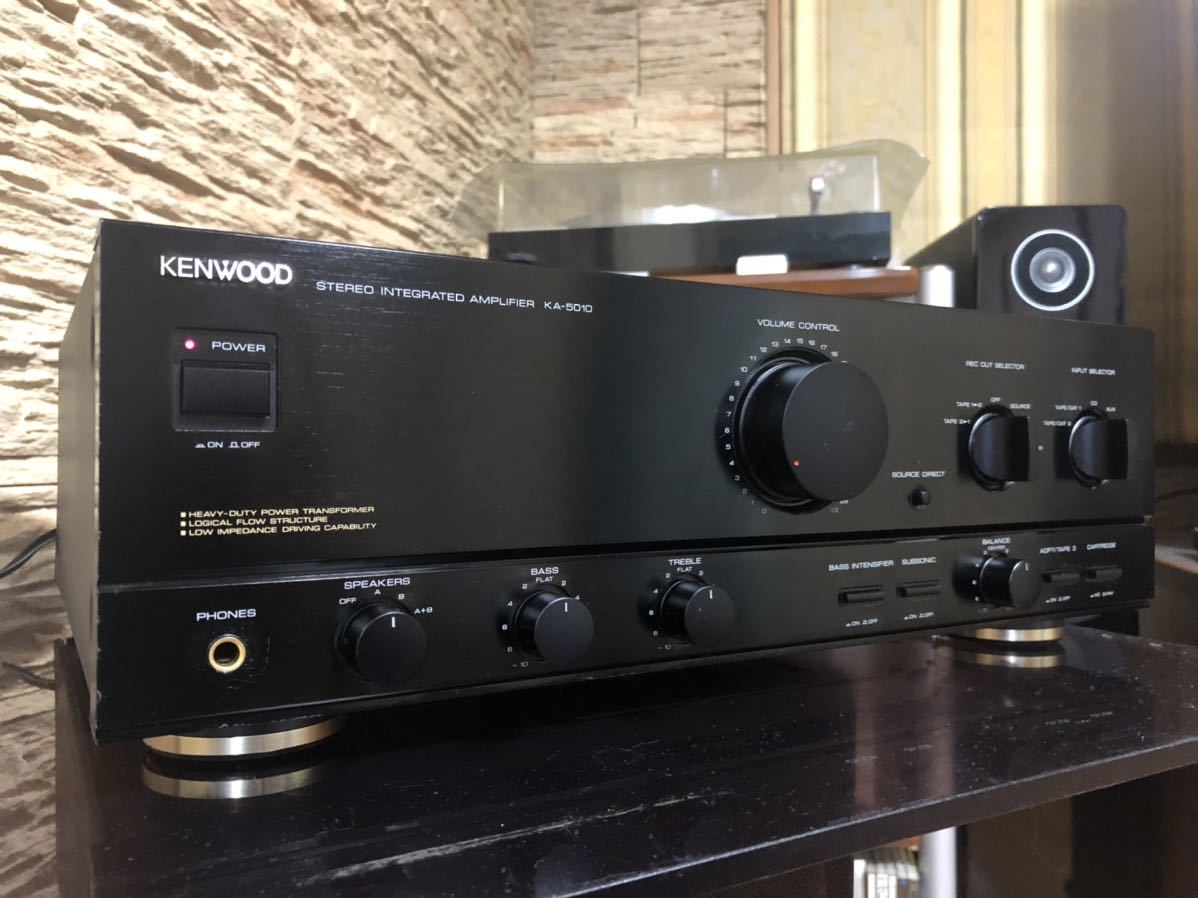 KENWOOD KA-5010 ステレオインテグレーテッドアンプ 【公式通販】