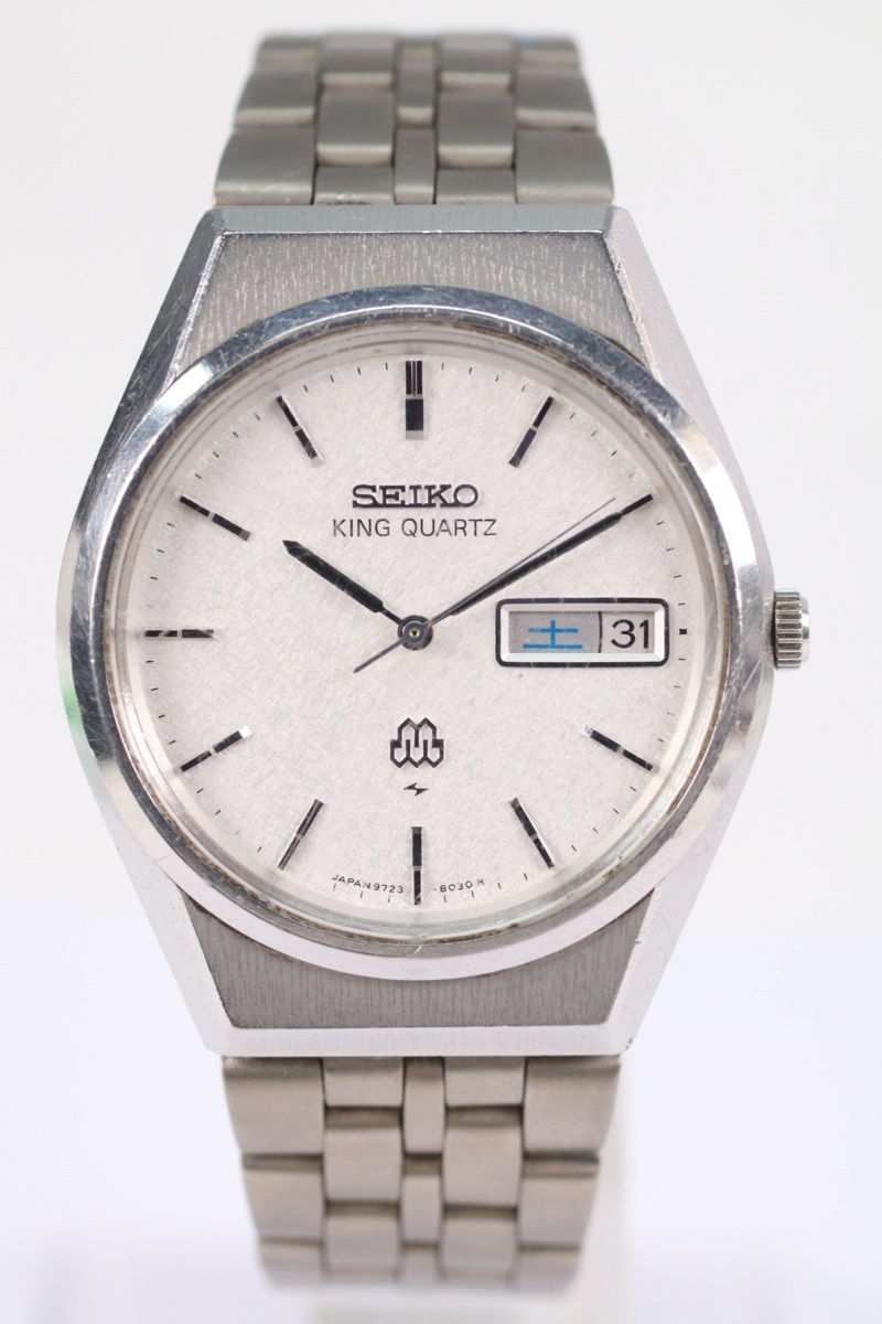 セイコー キングクォーツ KING QUARTZ SEIKO キング Seiko 腕時計 稼働