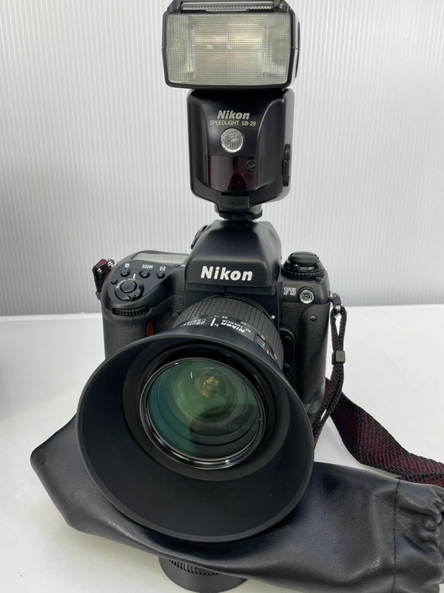 ◇ジャンク【Nikon ニコン】F5 フィルムカメラ ボディ + MF-27 データ