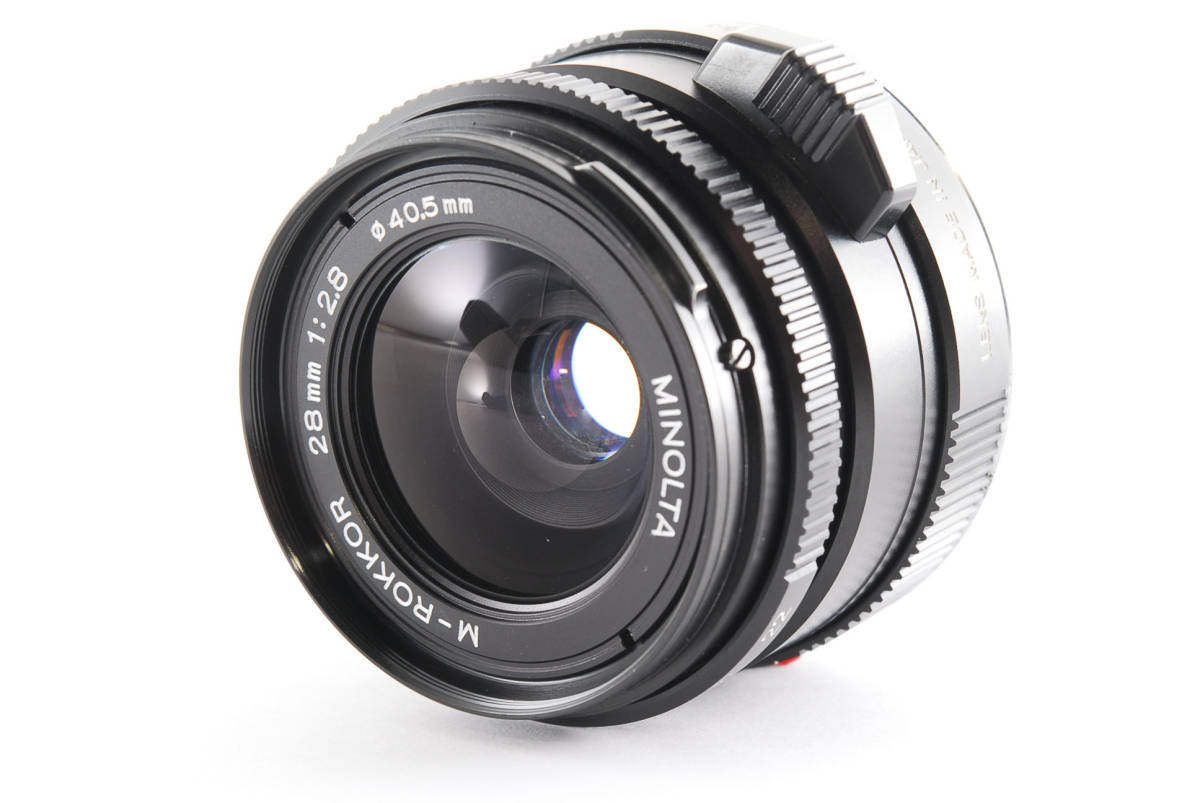 Minolta MINOLTA ミノルタ 40mm M-Rokkor 28mm 公式通販 CL M-ROKKOR