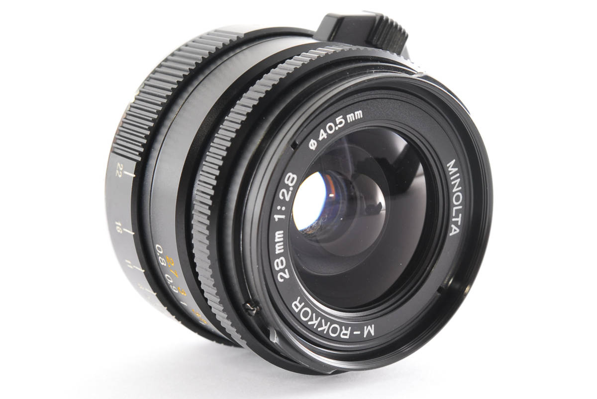 Minolta MINOLTA ミノルタ 40mm M-Rokkor 28mm 公式通販 CL M-ROKKOR