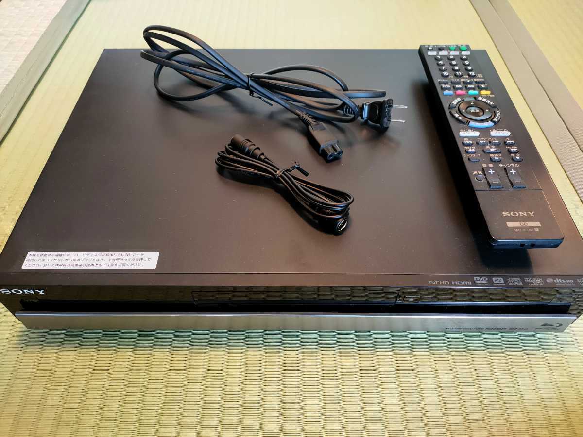 SONY BDZ-RS10 320GB Blu-rayレコーダー SONY BDZ-RS10 ブルーレイ