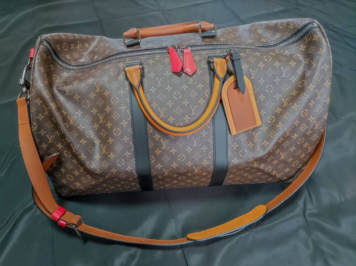LOUIS VUITTON モノグラム キーポル バンドリエール 50 リミテッド