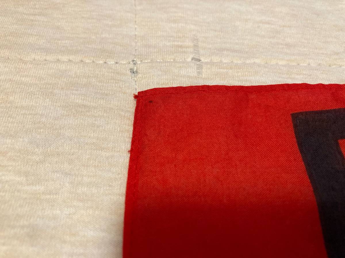 クリームソーダ バンダナ 80年代 当時物 送料￥210 美品 ピンク