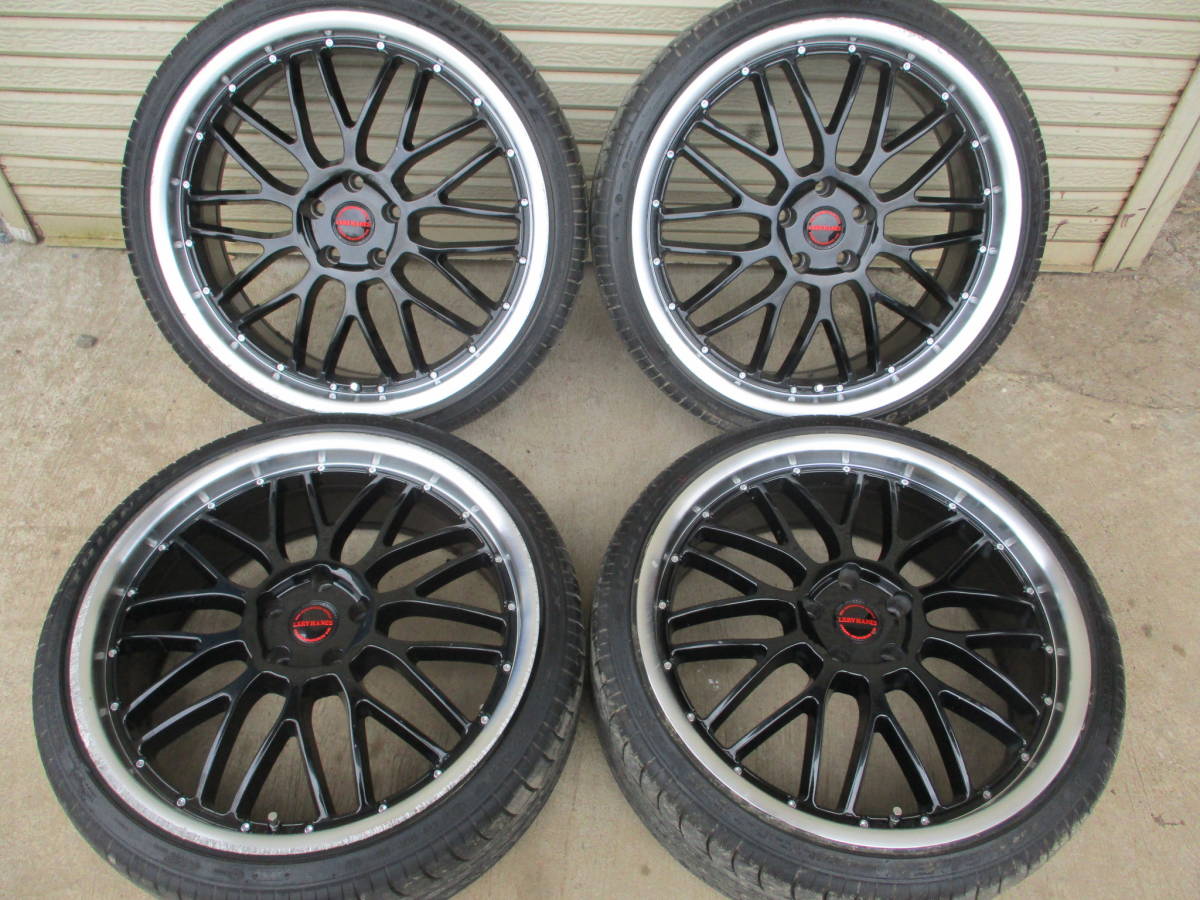 アルミ20インチLXRYHANES 20インチ　セット　バリ山 アルミ20インチLXRYHANES 20インチ セット バリ山