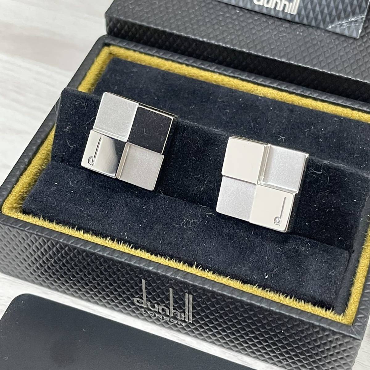 ダンヒル（Dunhill） シルバー925Dロゴカフス カフリンクス カフス