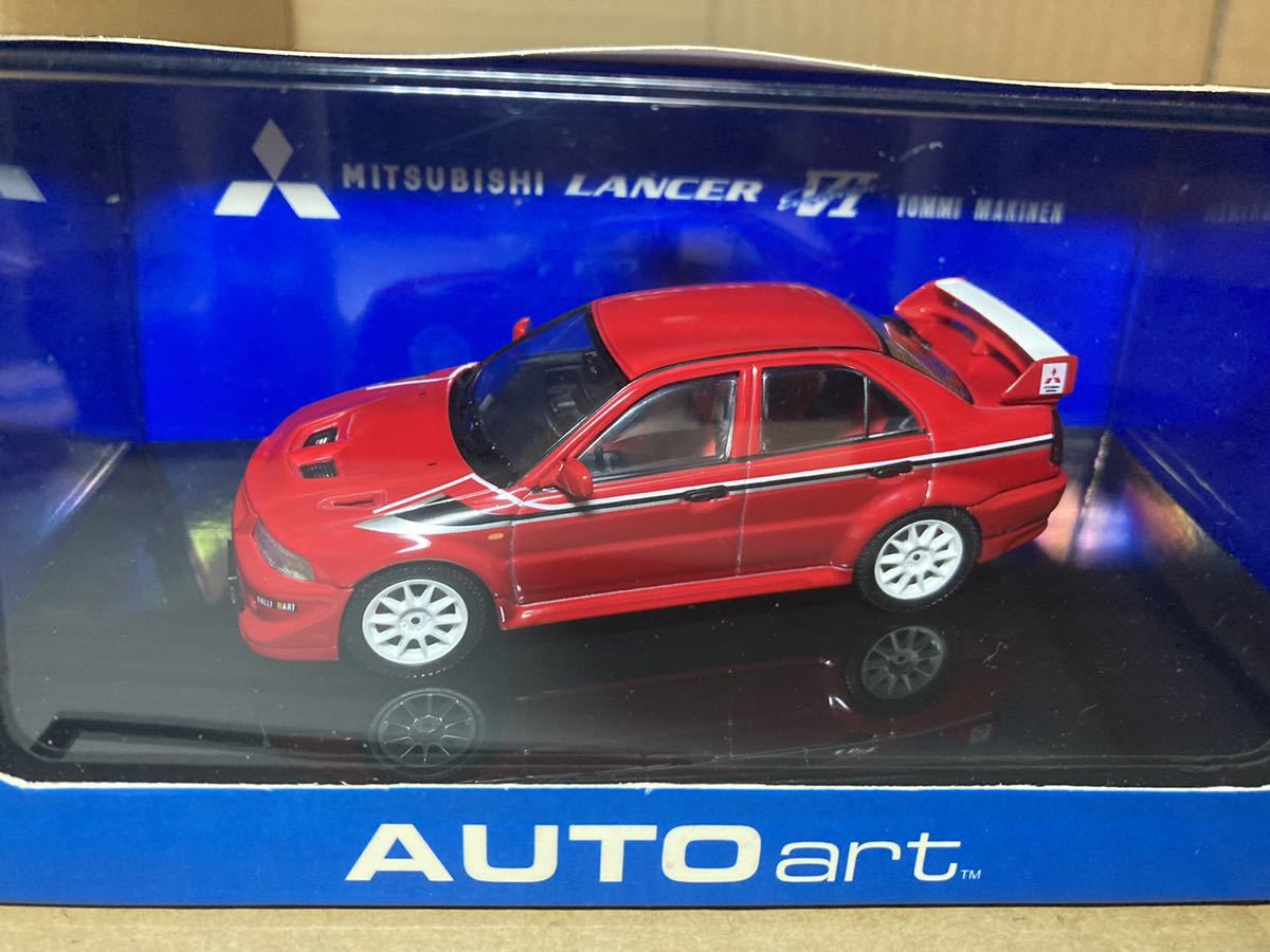 1⁄43 三菱 AUTOart エボ6 0 autoart オートアート 1/43 三菱 ランサー