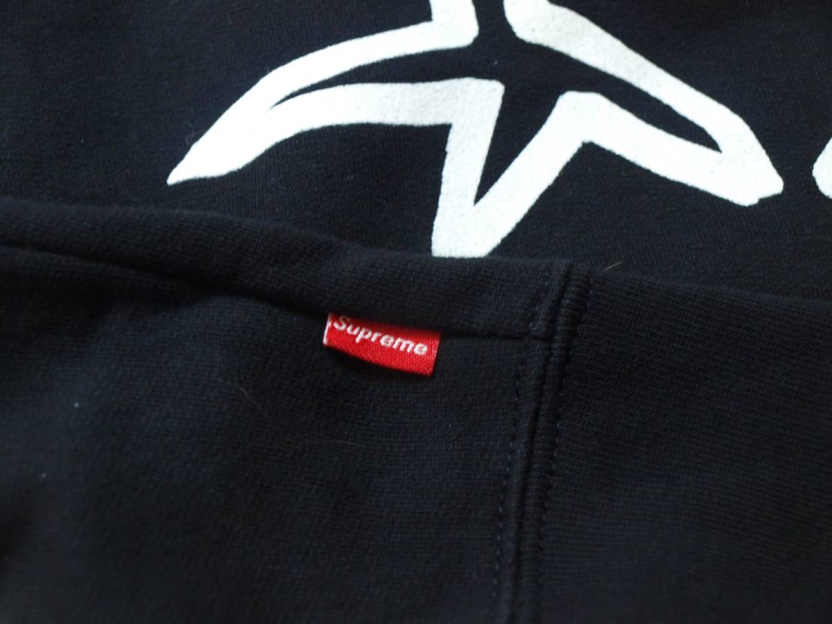 Supreme シュプリーム Malcolm McLaren Duck Joint Zip Hoodie Black 