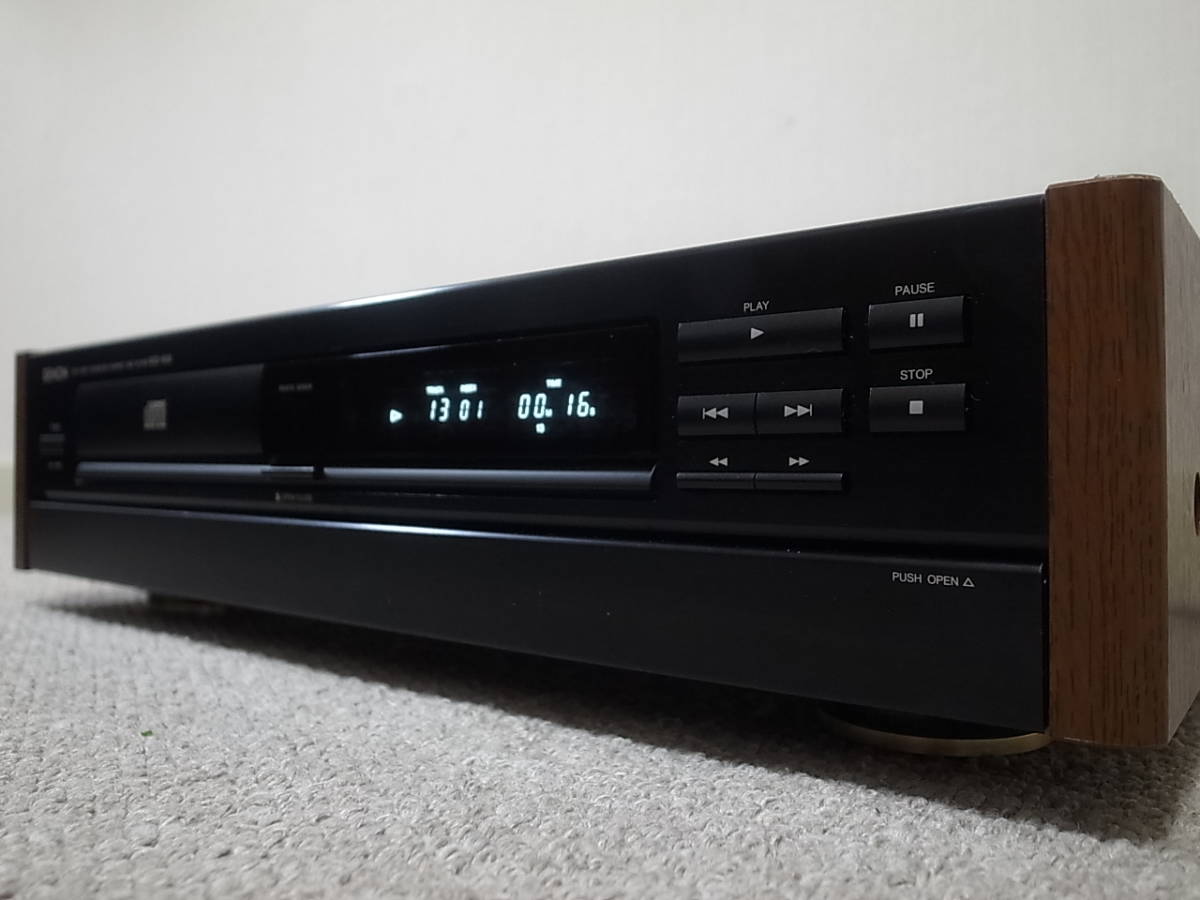 【名機/人気モデル】DENON DCD-1630 美品良品 リアル20bit ラムダ S.L.C搭載 密度感ある音 納得の高音質 DCD-1630G リアル20bit ラムダ 通電OKDENON デノン CDプレーヤー