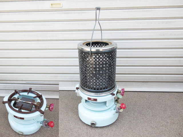 新品，セール 品 レトロ 日本コンロ 加圧式 石油ガスコンロ 石油瓦斯コンロ 石油ストーブ 一台二役 キャンプ アウトドア 日本コンロ製作所(石油ストーブ)｜売買されたオークション情報、yahooの商品情報 石油ストーブ
