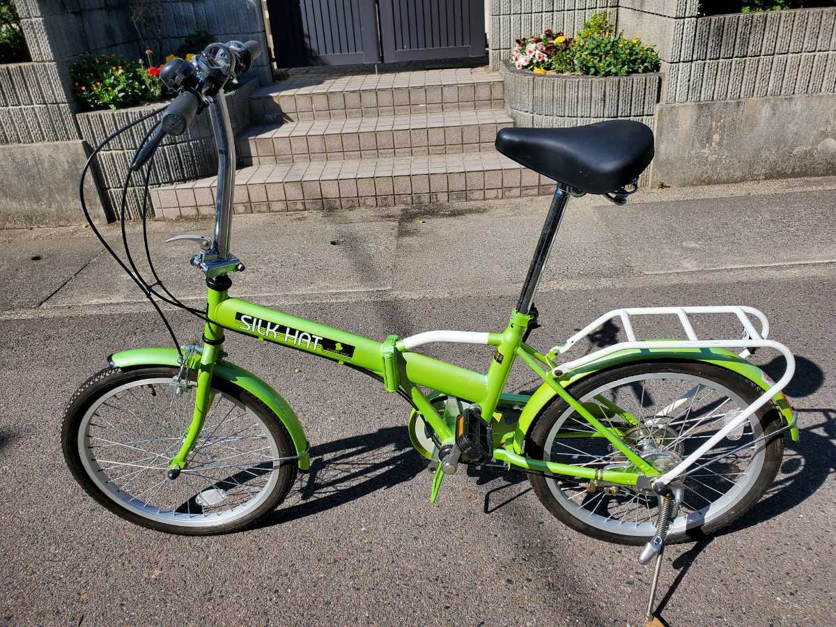 【人気定番，爆買い】 SILK HAT 折りたたみ自転車 20インチ 6段変速(20インチ～)｜売買されたオークション情報、yahooの商品情報をアーカイブ公開 - オークファン 20インチ～