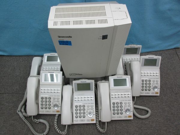 Panasonic】 ビジネスホン VB-F050 VB-F411K×3