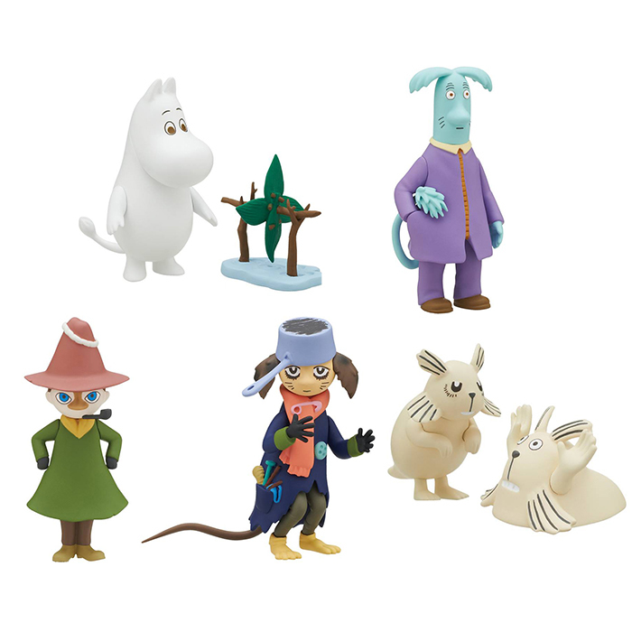 ムーミン フィギュアマスコット4 MOOMIN 妖精 キャラクター グッズ