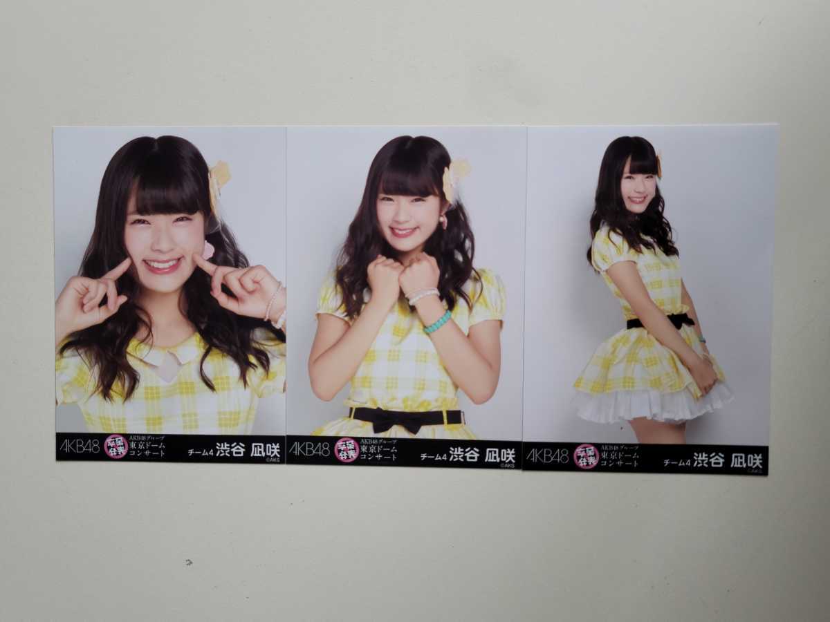 NMB48 渋谷凪咲 AKB48グループ 卒業発表 東京ドームコンサート 会場 生写真 3種コンプ(その他)|売買されたオークション情報 ...
