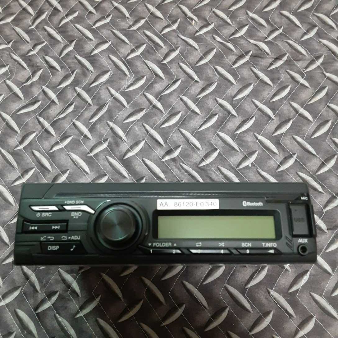 送料無 ☆ 新車外し Bluetooth 対応 24V 日野純正ラジオ AM・FM・ AUX