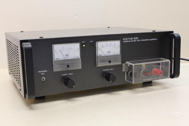  TAKASAGO HV1.5-05 1.5KV 50mA 直流安定化電源 高砂(電気計測器)｜売買されたオークション情報、yahooの商品情報をアーカイブ公開 - オークファン 電気計測器