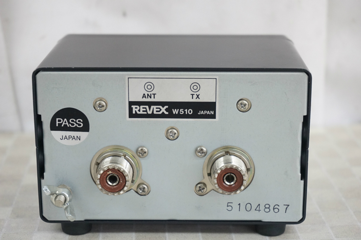 REVEX SWR & POWER METER(W510) 1.6-30MHz REVEX W510 パワーメーター