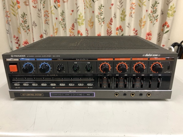 パイオニア ミキシングアンプ SAーV21Ⅱ 動作OK カラオケアンプ 