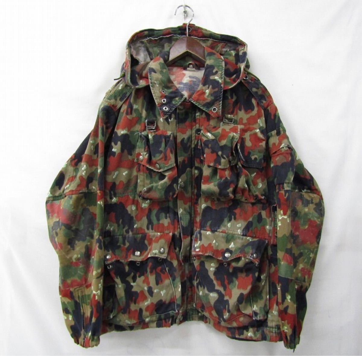 スイス軍 実物 M-60 サイズ 56 XL~ マウンテン ジャケット スイス軍 実物 M-60 サイズ 56 XL~ マウンテン ジャケット