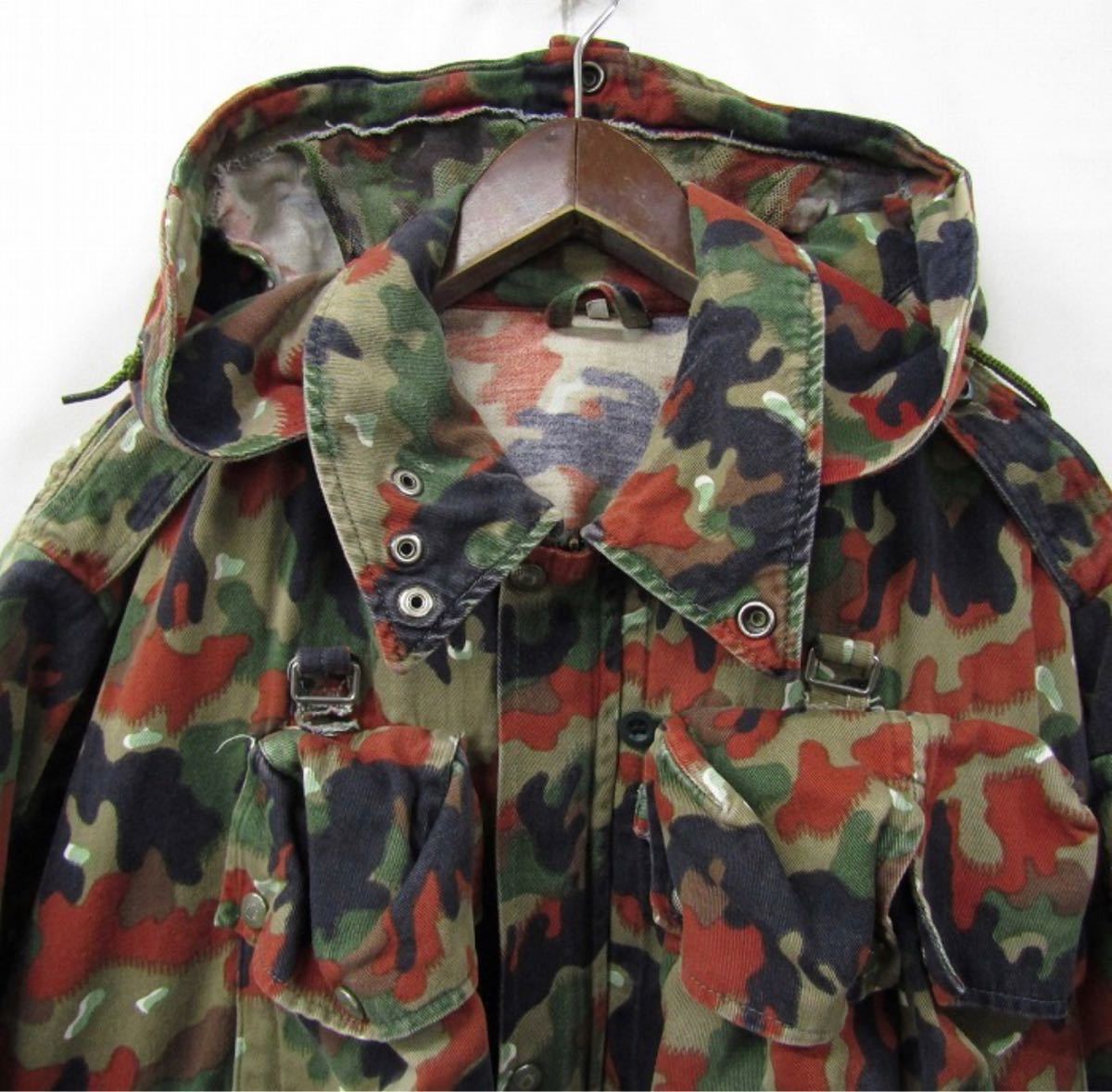 スイス軍 実物 M-60 サイズ 56 XL~ マウンテン ジャケット パーカー