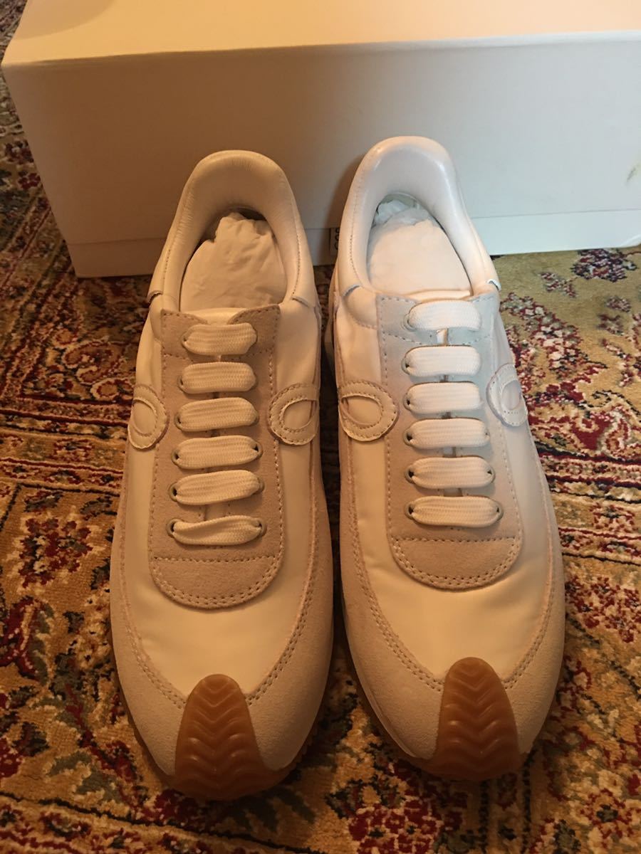 未使用品] LOEWE ロエベFlow runner in suede and nylonスニーカー