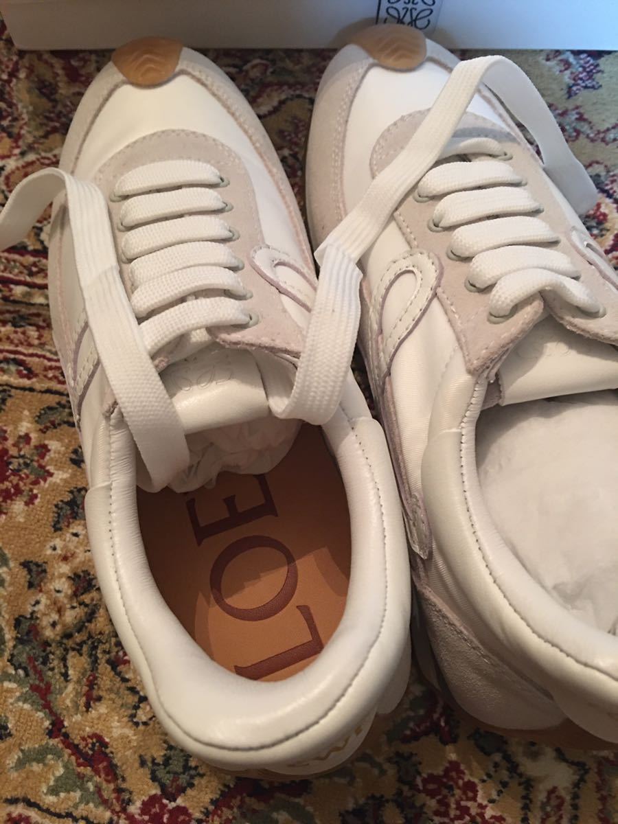 未使用品] LOEWE ロエベFlow runner in suede and nylonスニーカー