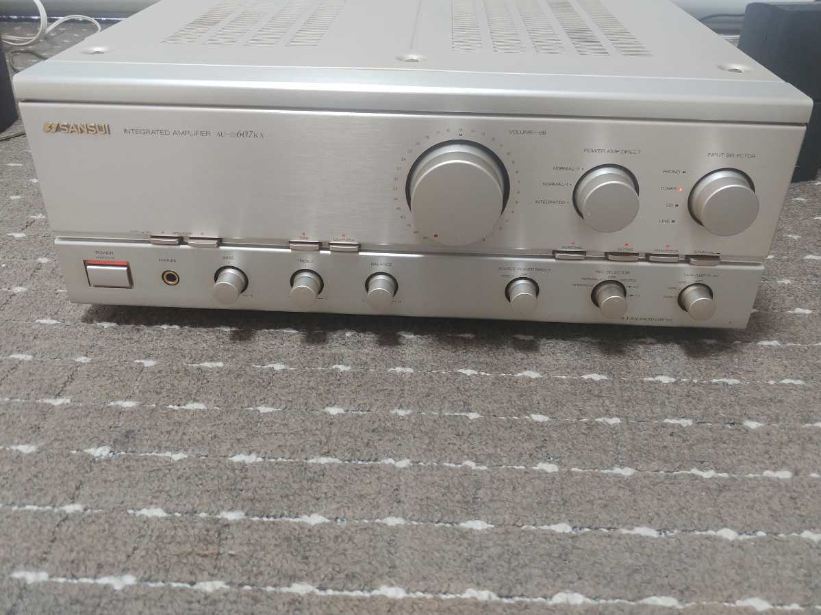  SANSUI AU-&alpha;607KX プリメインアンプ ジャンク(サンスイ)｜売買されたオークション情報、yahooの商品情報をアーカイブ公開 - オークファン サンスイ
