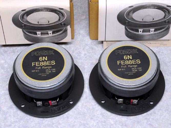 スピーカーユニット フォステクス 6N-FE88ES 2本セット スピーカーユニット詳細 FOSTEX 6N-FE88ES -