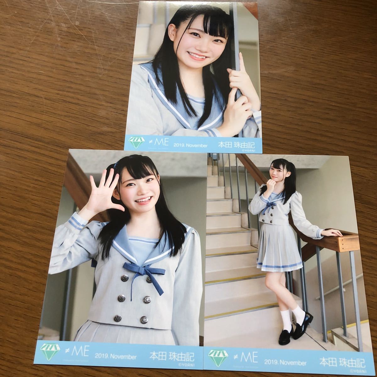 ≠ME ノイミー 生写真 P.I.C 衣装 PIC 3種コンプ 蟹沢萌子 ノイミー ≠ME