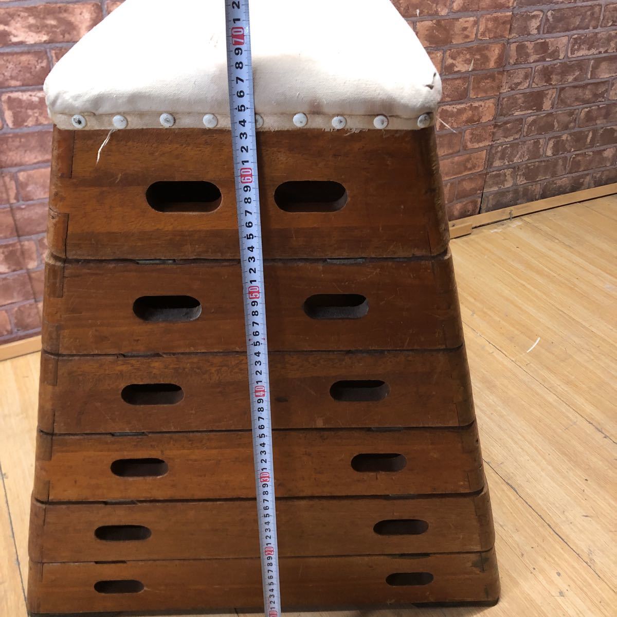跳び箱 品 昭和レトロ 学校備品 【公式通販】