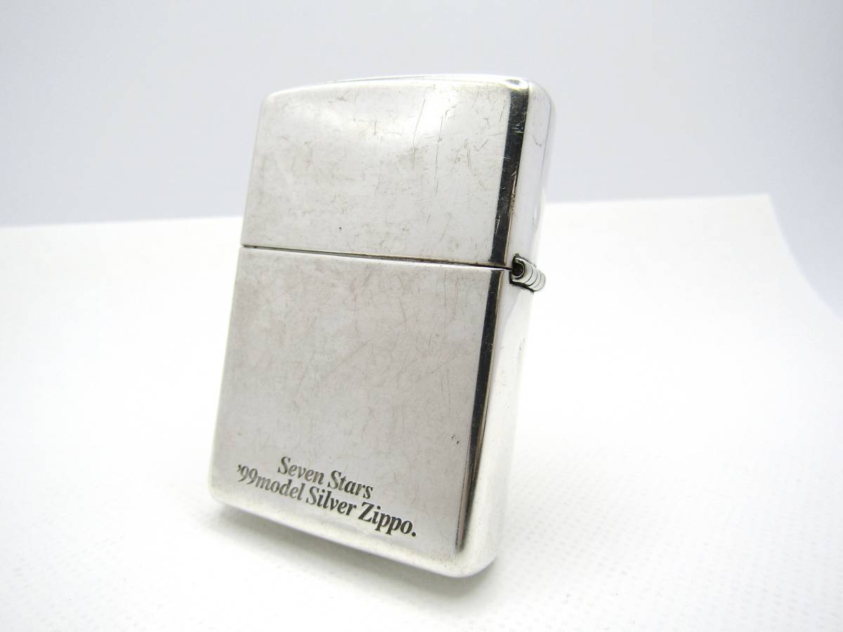 セブンスターSevenStars スターリングシルバー☆zippoジッポ
