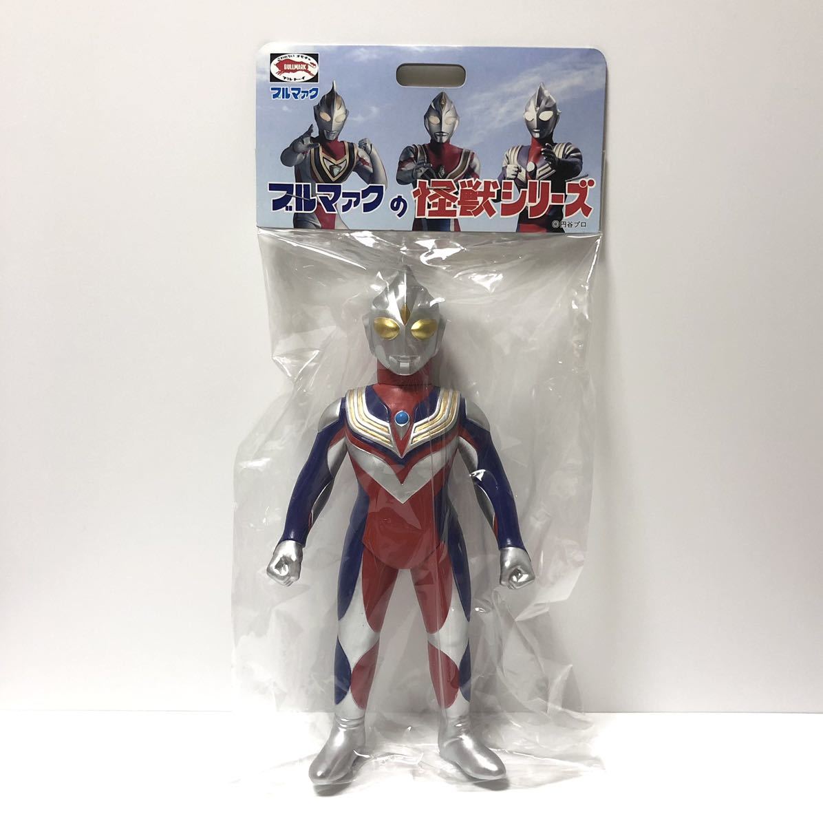 ブルマァクの怪獣シリーズ ウルトラマンティガ 復刻版 シルバー 