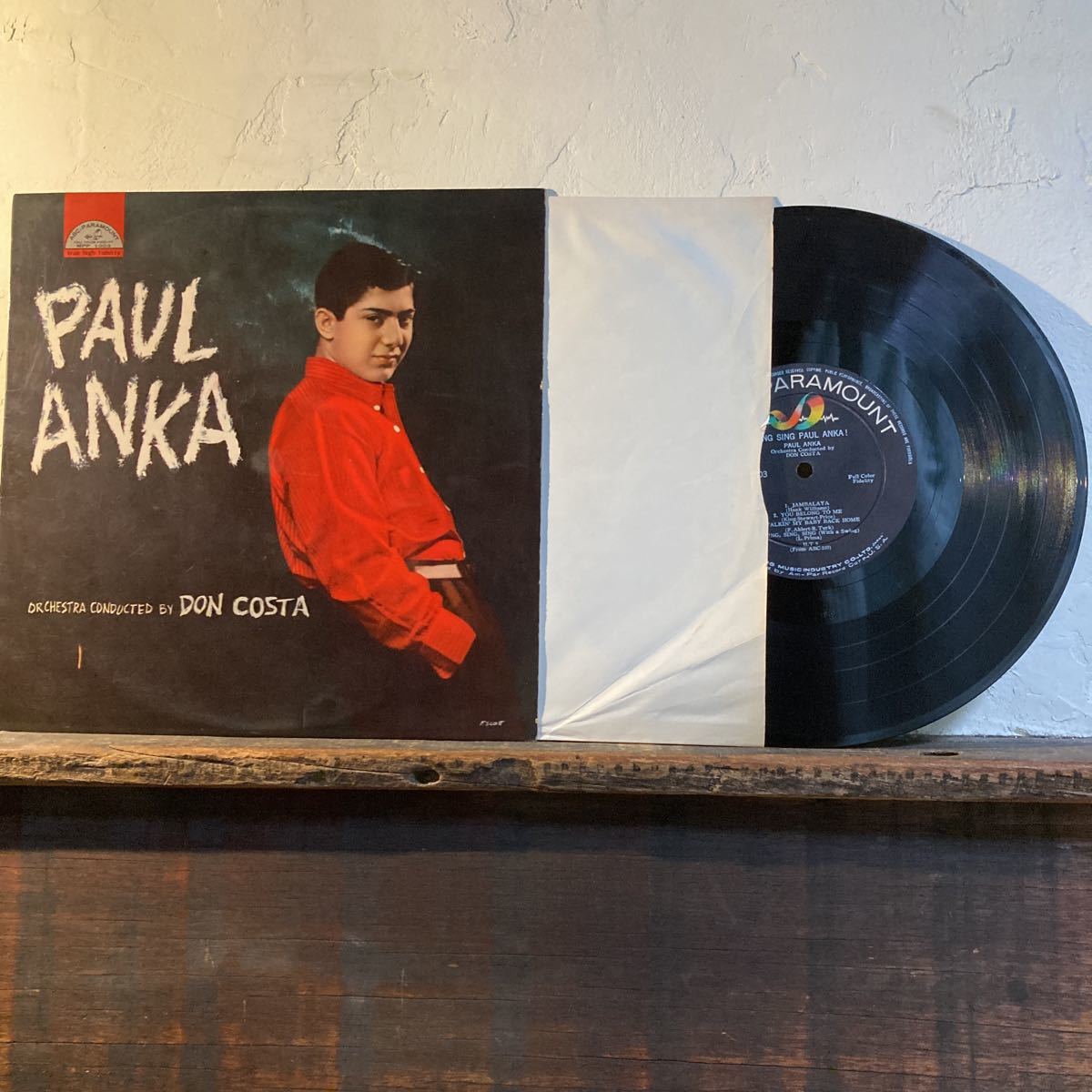 Sing Sing ポールアンカーレコード PAUL ANKA / SING SING SING Sing Sing, Paul ポールアンカーレコード