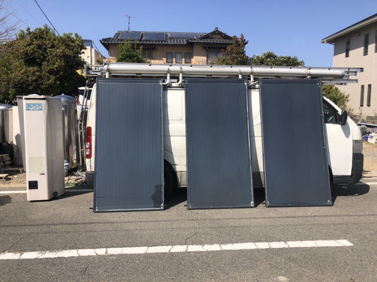 最安値，格安 2005年製太陽熱利用ソーラーシステム矢崎あっちっち300リットル6㎡パネルの高昇温型 現状動作 お渡しします(工事用材料)｜売買されたオークション情報、yahooの商品情報をアーカイブ公開 - 工事用材料