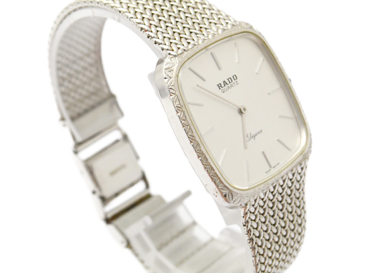 ラドー RADO エレガンス シルバー 手巻き Elegance (ら行) 丸スクエア 