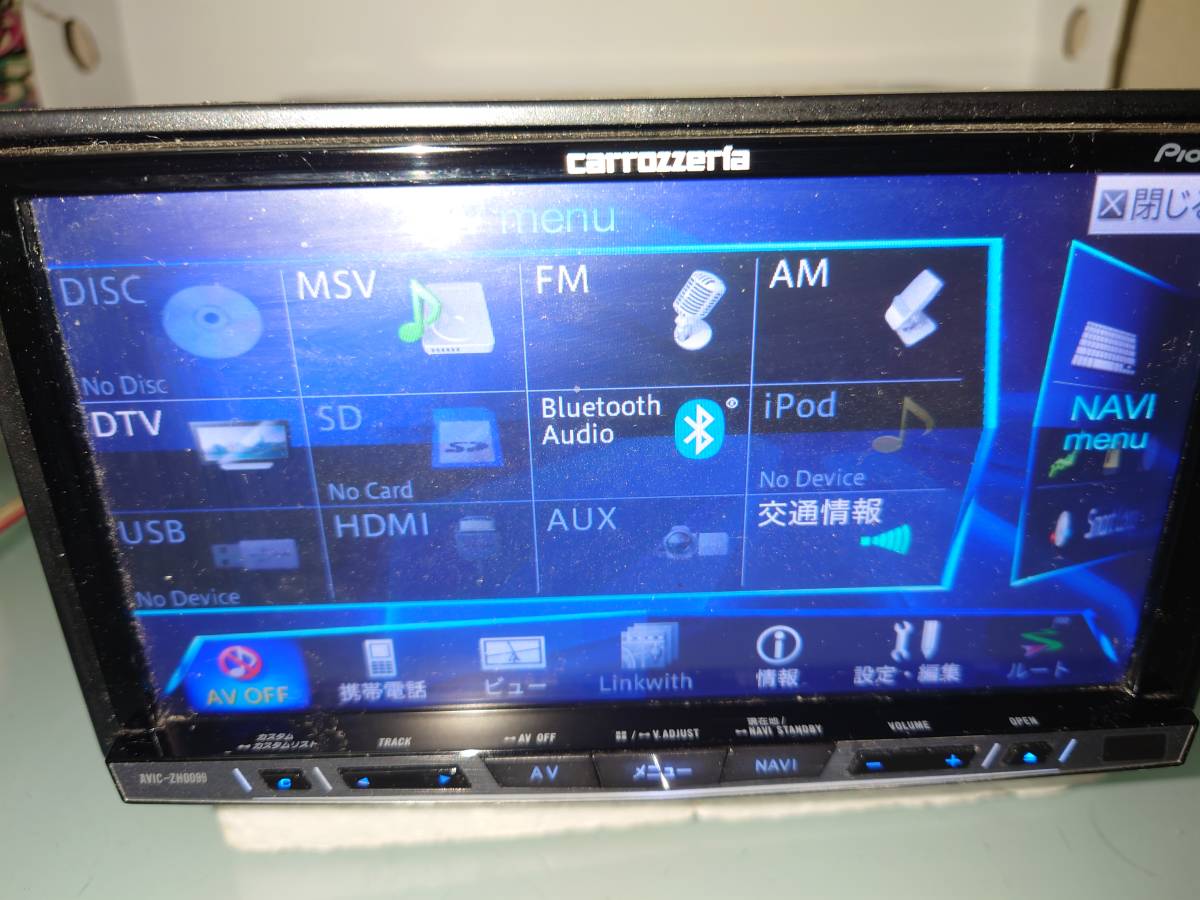 商品はお値下げ可能 ☆スズキ純正OP carrozzeria サイバーナビAVIC 