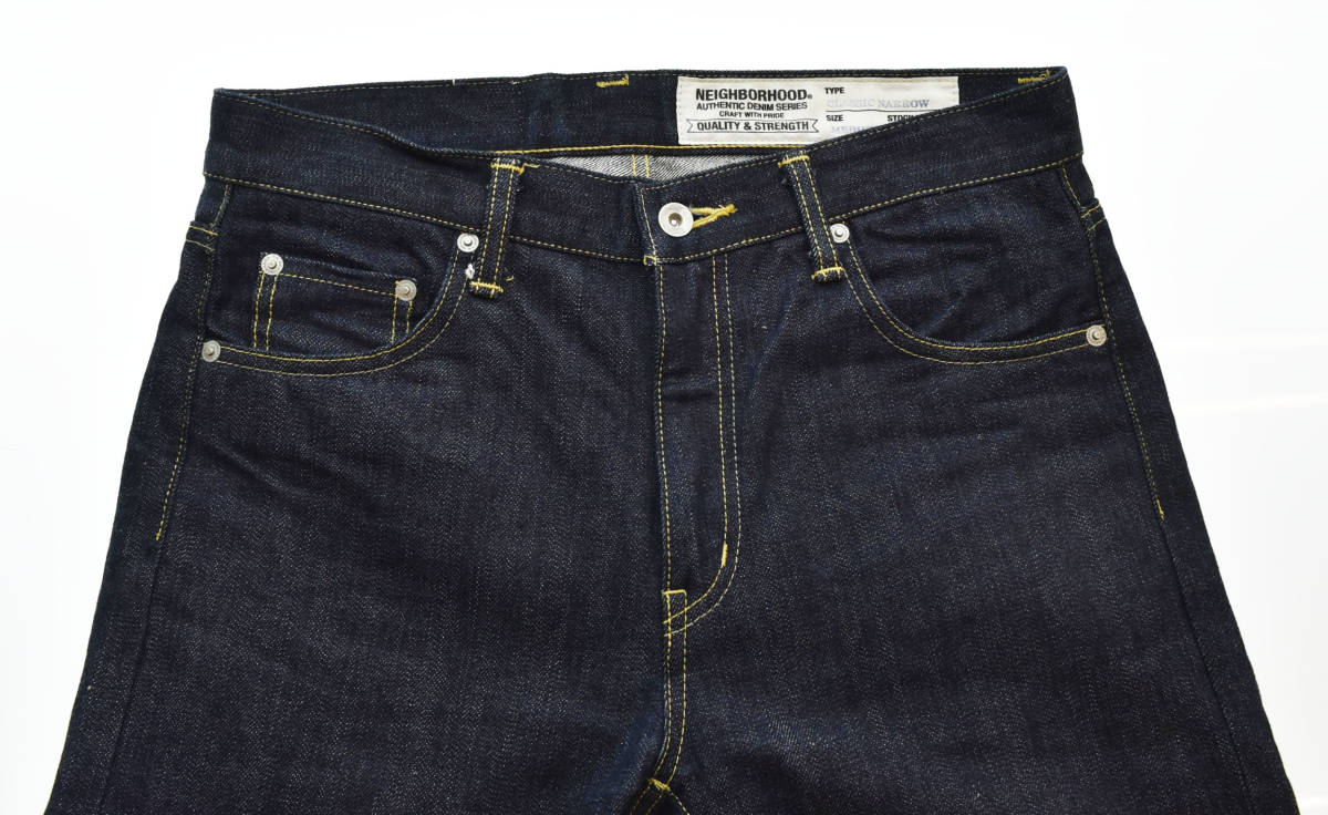 ◯ NEIGHBORHOOD ネイバーフッド 16AW CLASSIC NARROW デニム パンツ