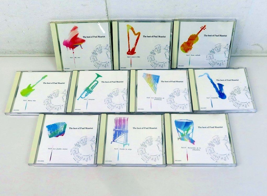 佐B2248◇10CD ポールモーリアの世界 Vol.1 ～ Vol.10&frasl;10枚セット&frasl;The