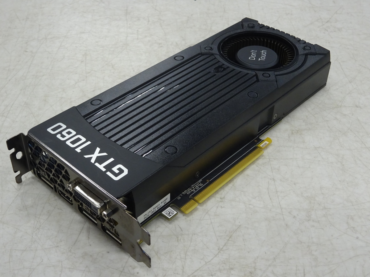 グラフィックボード ZOTAC GeForce GTX1060 3GB 中古 P63383 ZOTAC