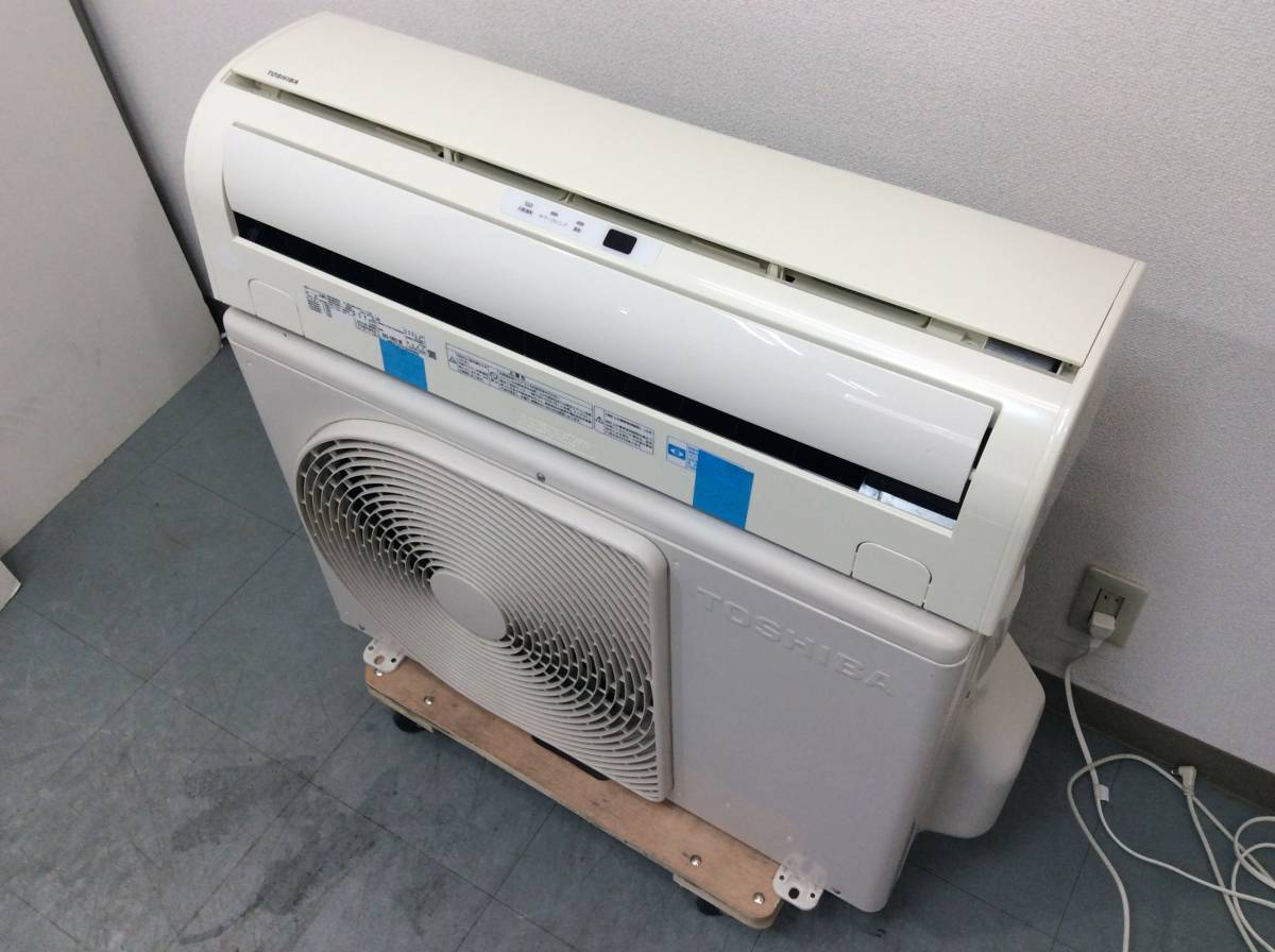 SALE，定番 YJT4082 TOSHIBA/東芝 10畳用エアコン 2015年製 RAS-285S 家電 冷暖房 エアコン 壁掛型 平行型100V(12畳未満)｜売買されたオークション情報、yahooの商品情報をアーカイブ公開 - オークファン 12畳未満