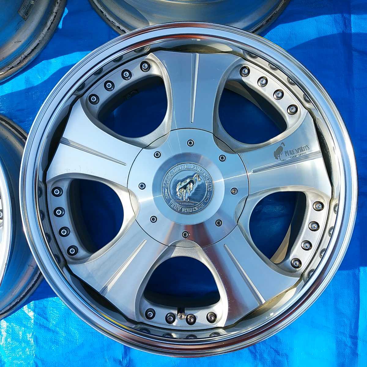スーパースター ロデオドライブ【 18 × 8j +18 pcd139.7 6穴 】4本 