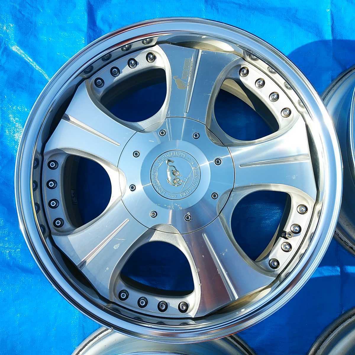 スーパースター ロデオドライブ【 18 × 8j +18 pcd139.7 6穴 】4本 