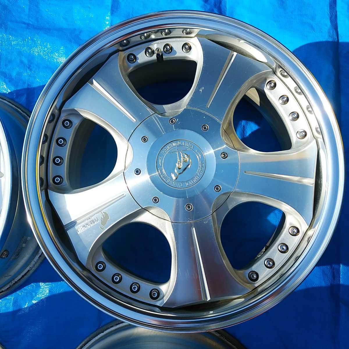 スーパースター ロデオドライブ【 18 × 8j +18 pcd139.7 6穴 】4本 